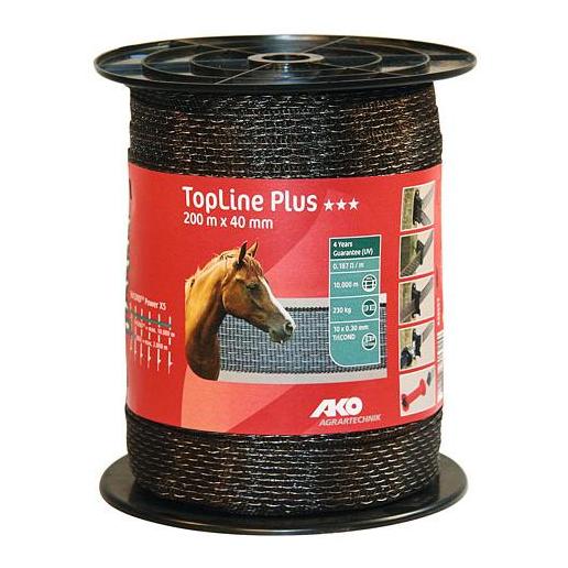 Weidezaunband TopLine Plus, braun - Produktbild 1