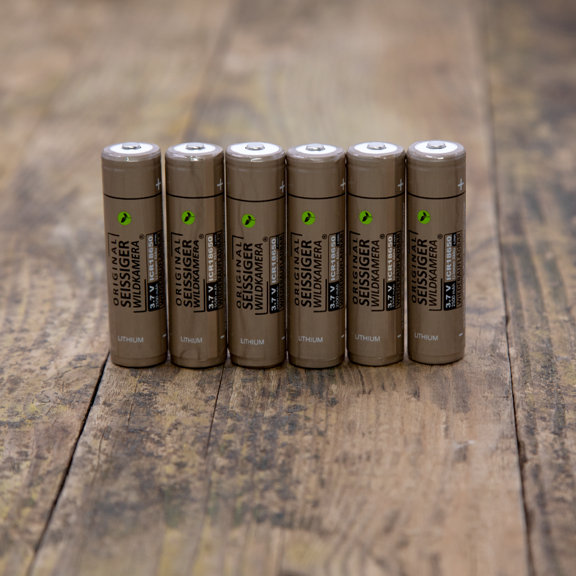Lithium-Ionen-Akku 18650 6 Stück - Produktbild 3