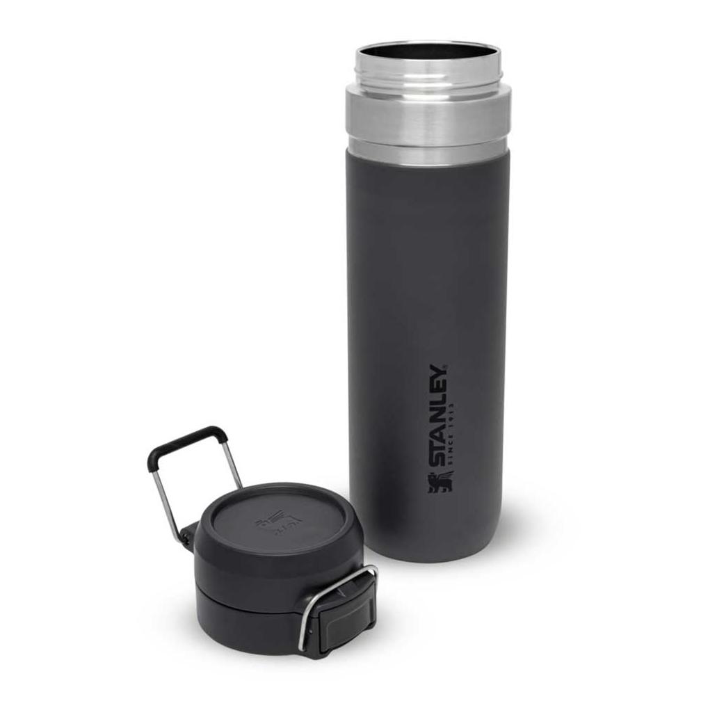 Quick Flip Water Bottle 700 ml - Charcoal - Produktbild 4