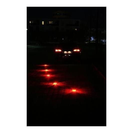 LED Blitzer / Warnleuchte - Gelb - Koffer 6x Akku - Produktbild 3