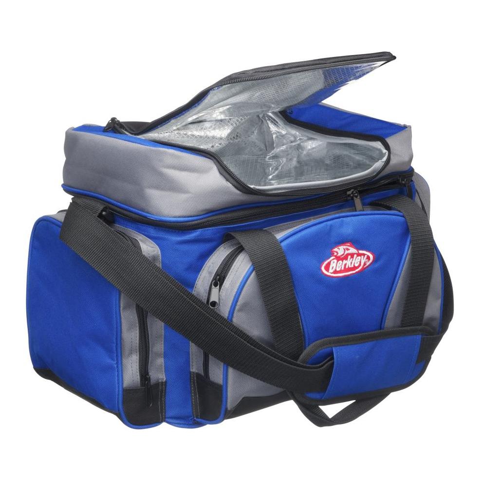 Tasche mit 4 Köderboxen blau L