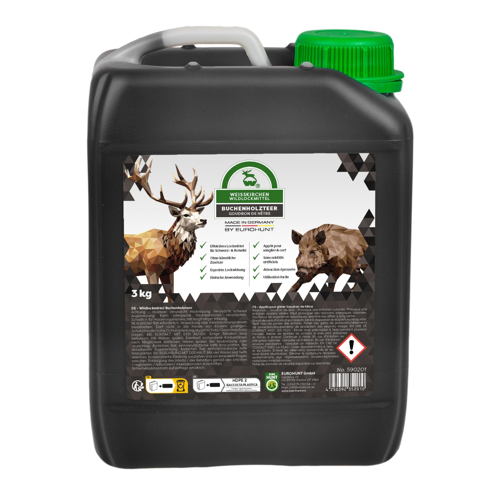 Buchenholzteer Kanister - 3kg - Produktbild 1