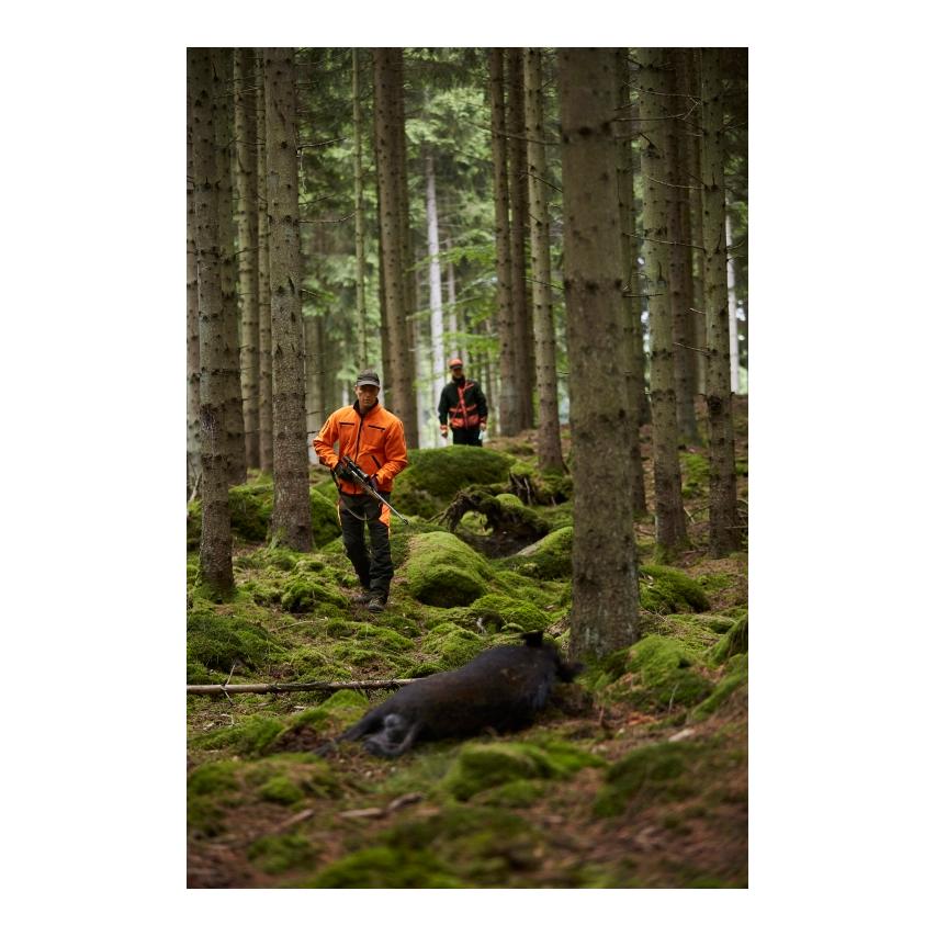 Kamko Fleecejacke wendbar - Hunting Green/Orange Blaze - Produktbild 5