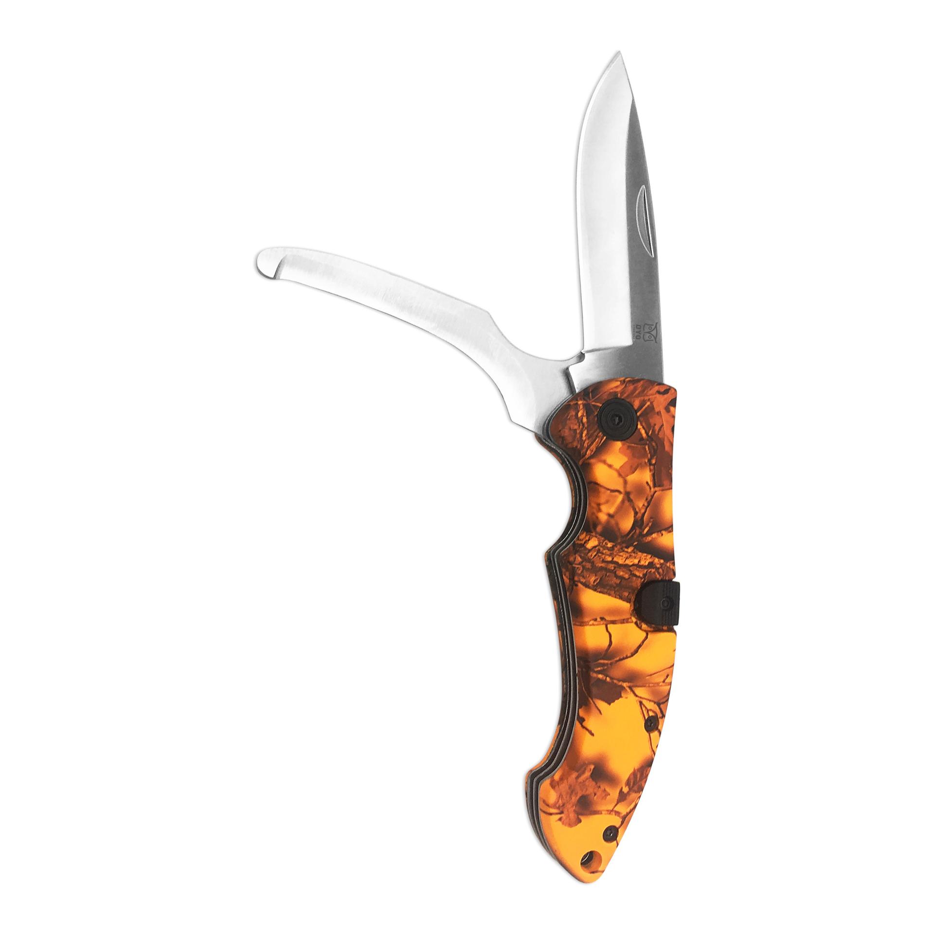 GEVIR DUO - Jagdklappmesser mit zwei Klingen und Hülle - Produktbild 2