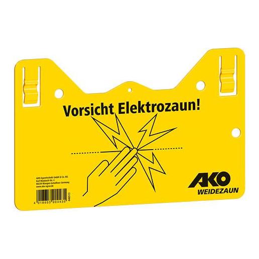 Warnschild – Vorsicht Elektrozaun! - Produktbild 1