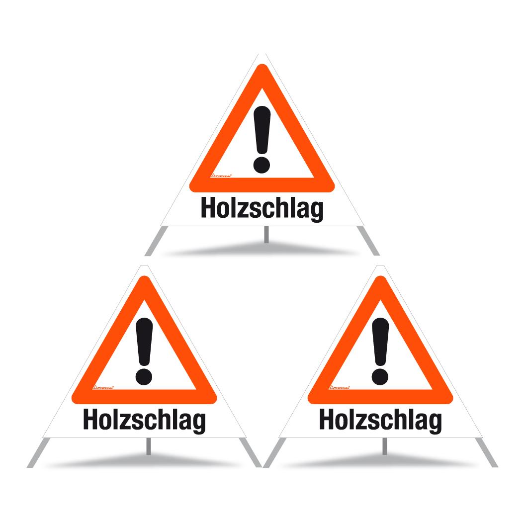Faltsignal - Holzschlag mit Etui - Produktbild 1