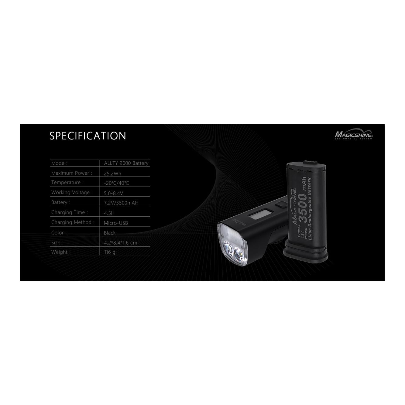 Akku Pack 3500 mAh für Allty 2000 - Produktbild 4
