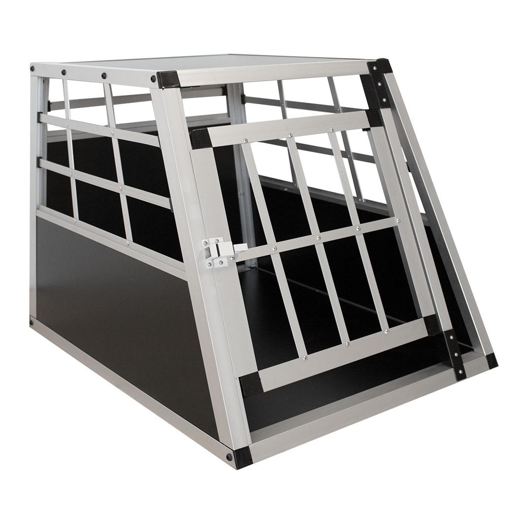 Hundetransportbox aus Aluminium Grösse M - Produktbild 1