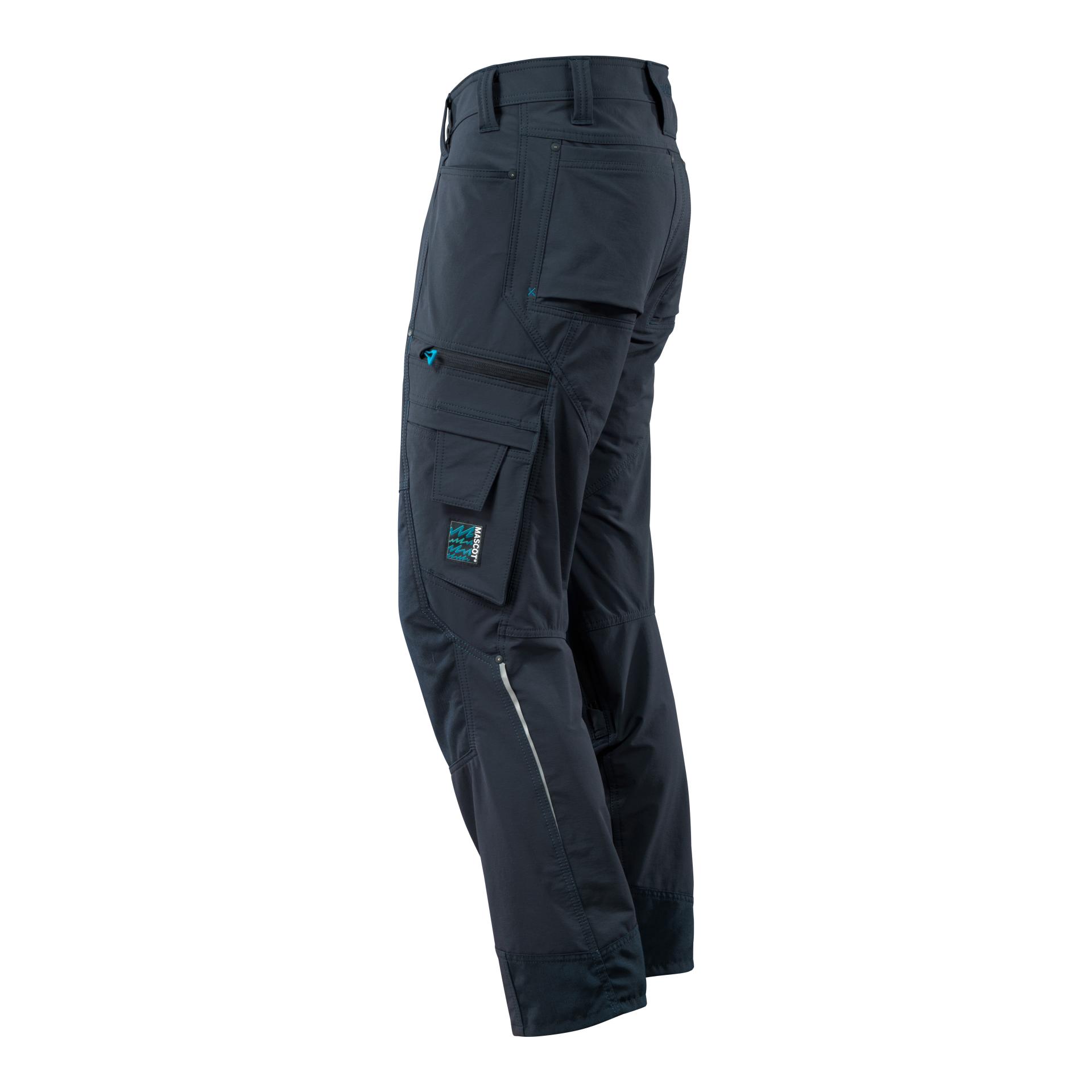 Advanced Arbeitshose - schwarz/blau - Produktbild 5