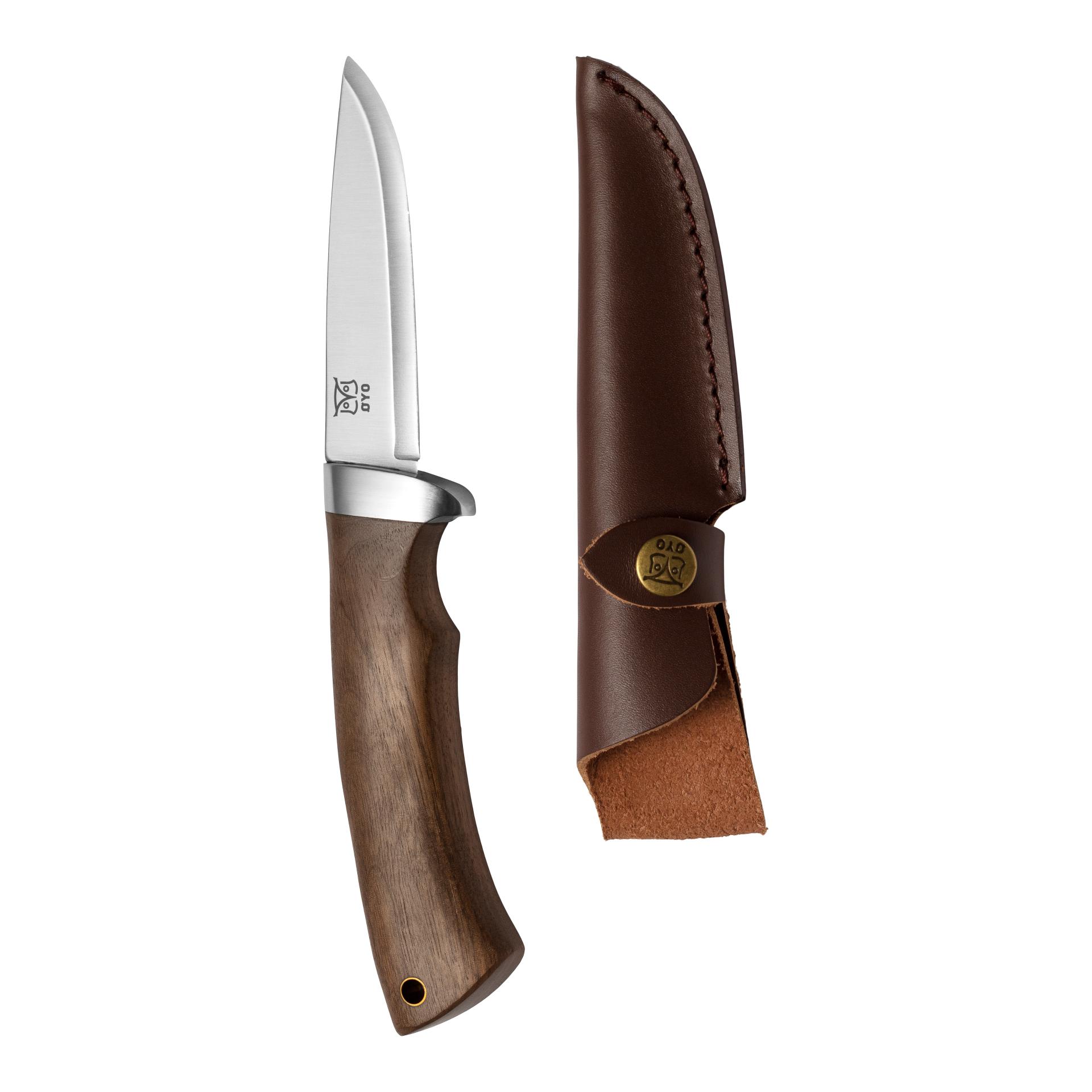 DOVRE - Jagd/Outdoormesser mit Lederscheide - Produktbild 2