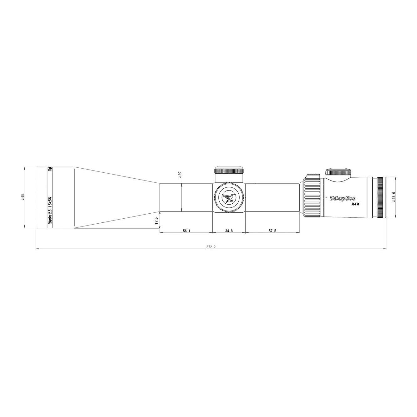 Zielfernrohr Nighteagle NFX V6 2,5-15x56 - Produktbild 3