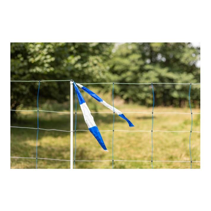 Herdenschutzband blau/weiss 80 mm - Produktbild 5