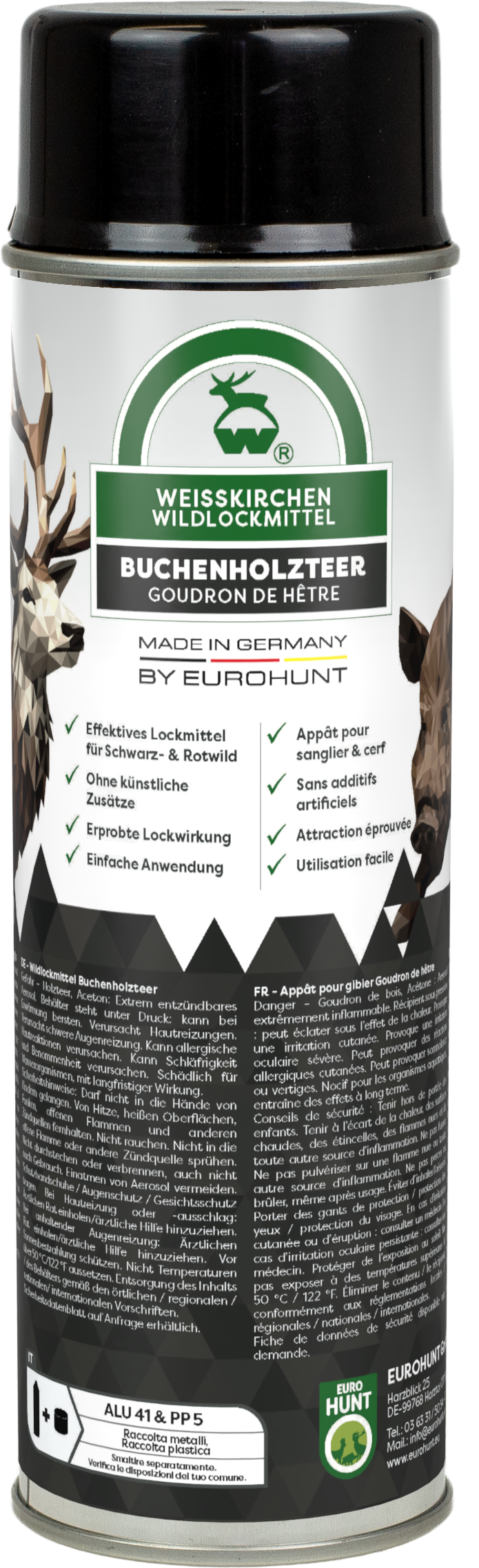 Buchenholzteer - 500 ml Spraydose/UN 1950 - Produktbild 1