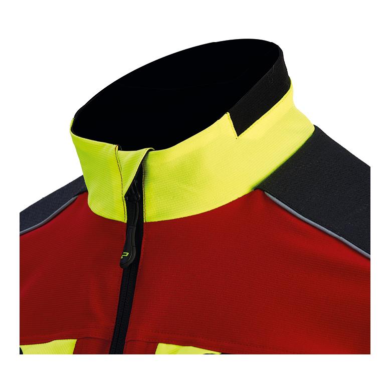 X-treme Vario Funktionsjacke - rot/gelb - Produktbild 3