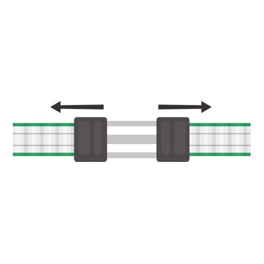 Bandverbinder Litzclip® Edelstahl - 5 Stück - Produktbild 3