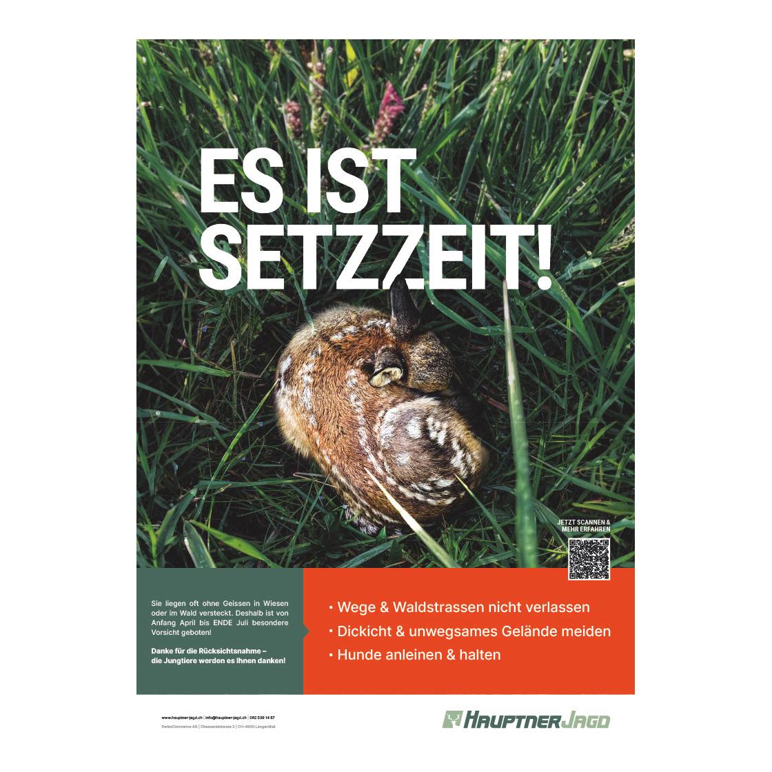 Plakat Rehkitzrettung - Produktbild 1