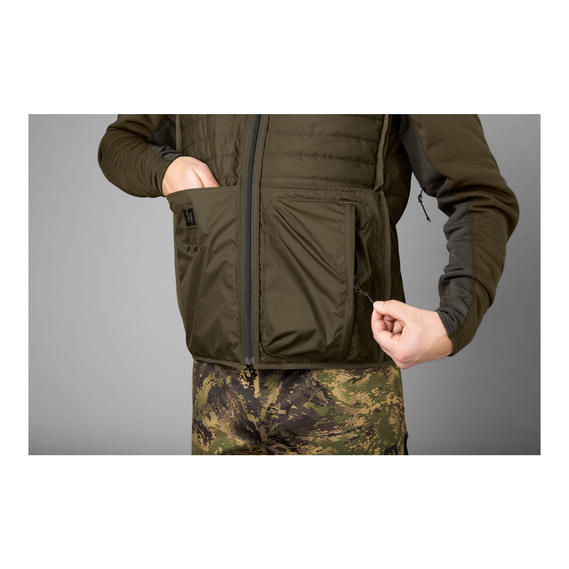 Deer Stalker camo reversible packable waistcoat - Produktbild 5