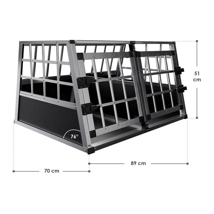 Hundetransportbox aus Aluminium Grösse L-X - Produktbild 2