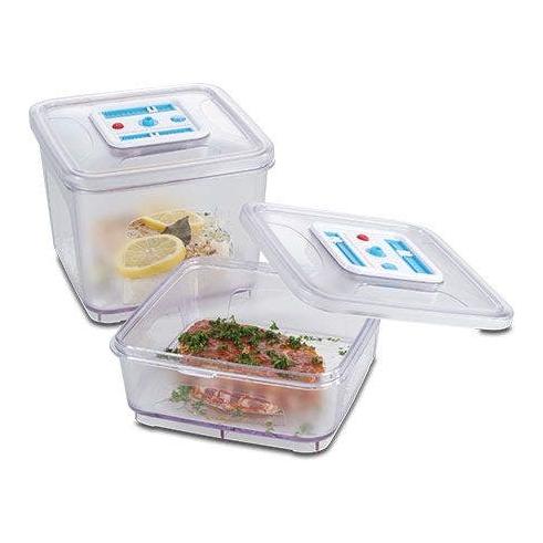 Vakuumierbehälter quadratisch - 1000 / 2800 ml - Produktbild 1