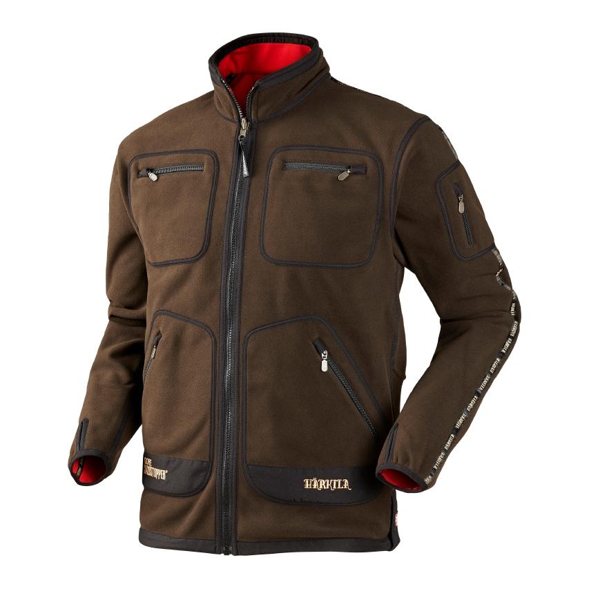 Kamko Fleecejacke wendbar - Brown/Red - Produktbild 1