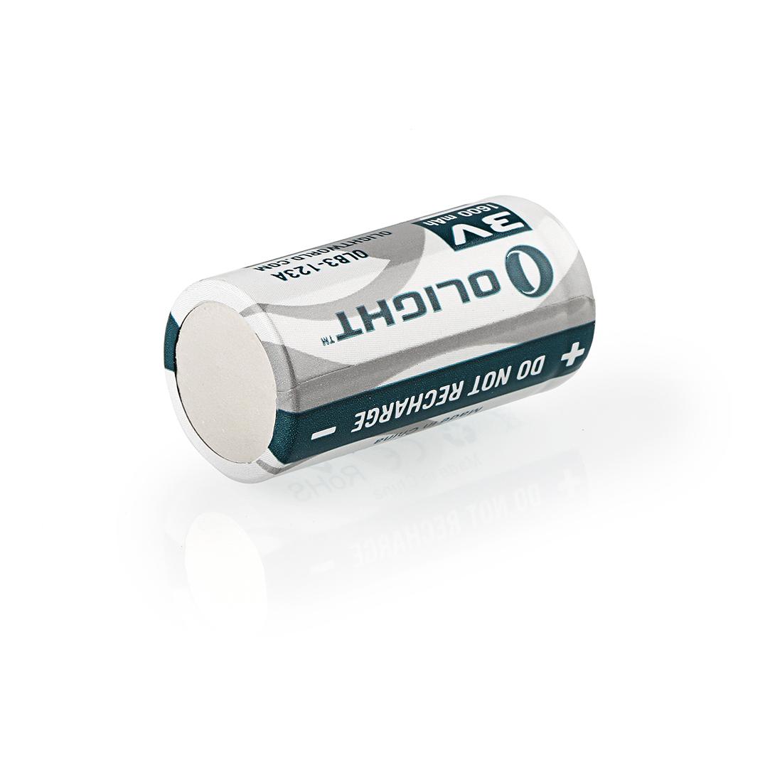 CR123A 1600mAh Batterie - Grau - Produktbild 3