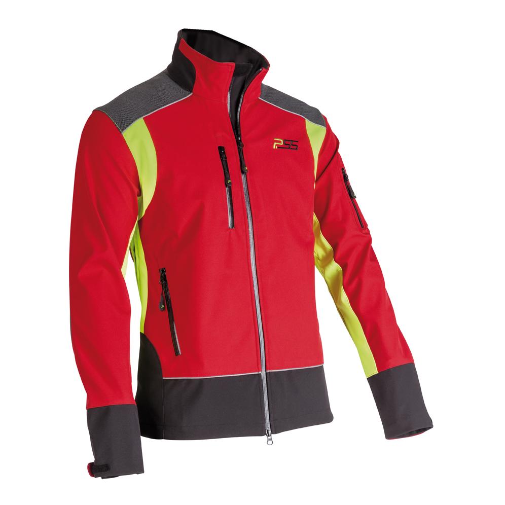 X-treme Shell Softshelljacke - rot/gelb - Produktbild 1