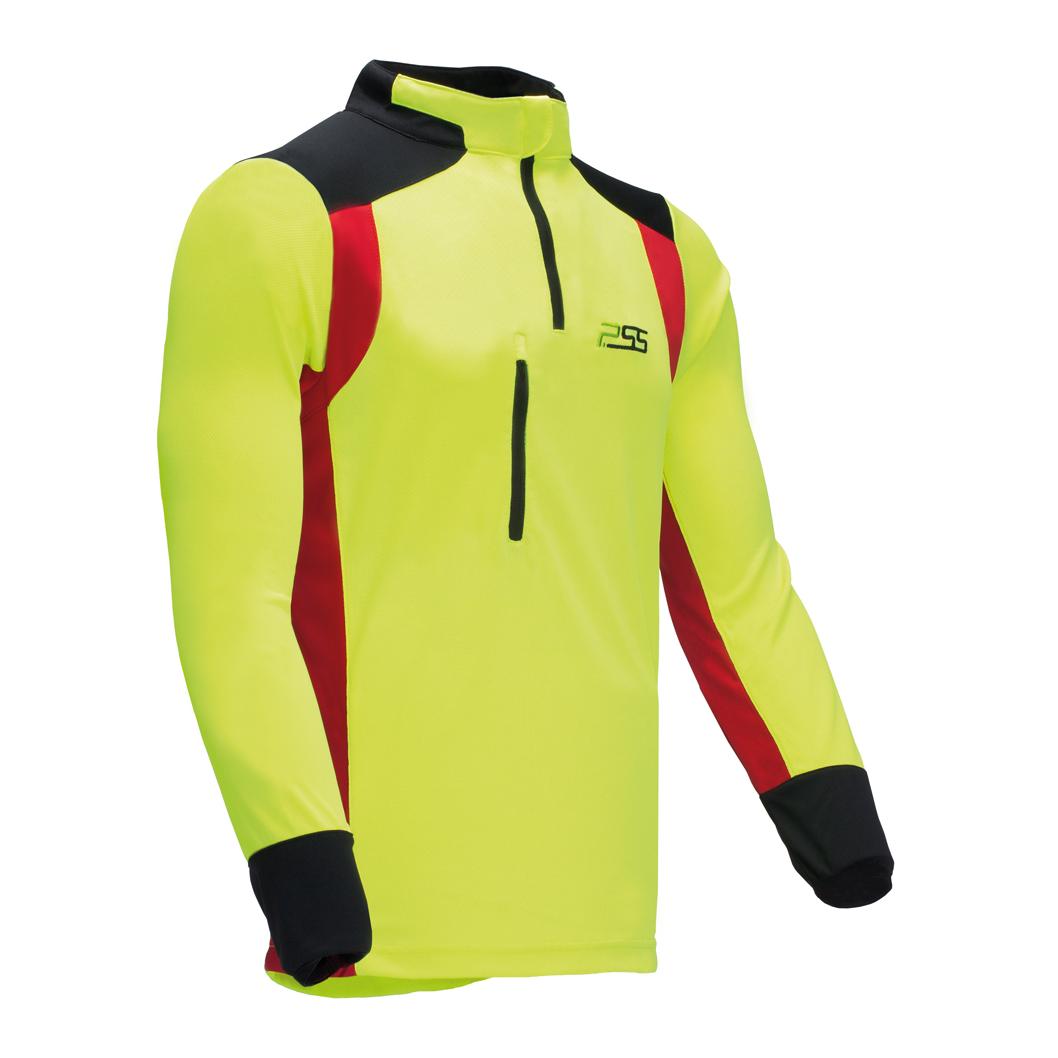 X-treme Skin Funktionsshirt langarm - gelb/rot - Produktbild 1