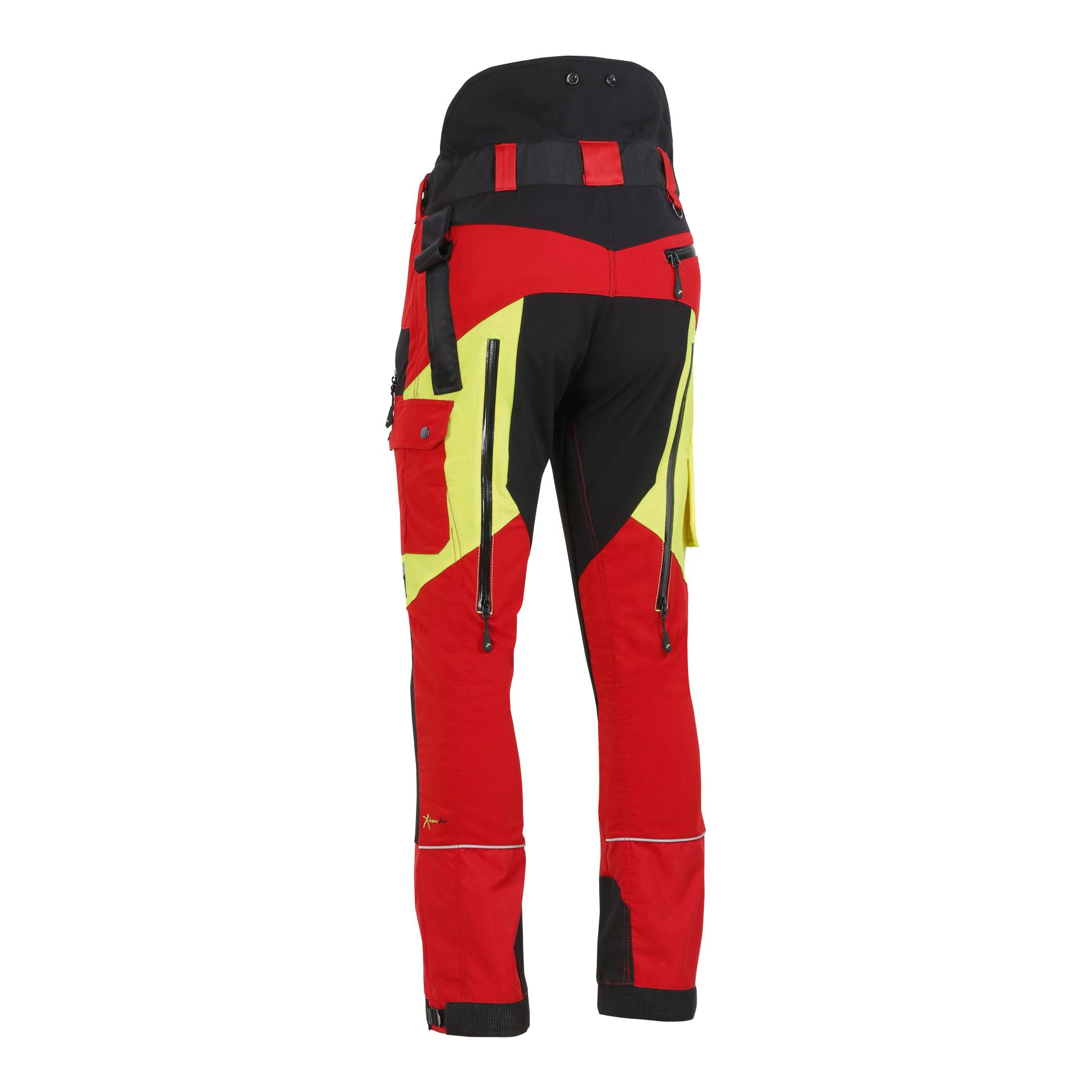 X-treme Air Schnittschutzhose - rot/gelb - Produktbild 3