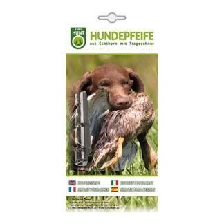 Hundepfeife aus Büffelhorn - 8,5 cm - Produktbild 2