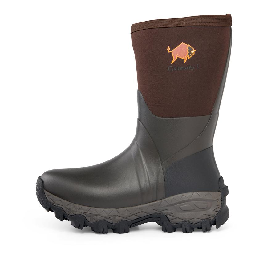 Gummistiefel Woodwalker 12" 4mm - dark brown - Produktbild 3