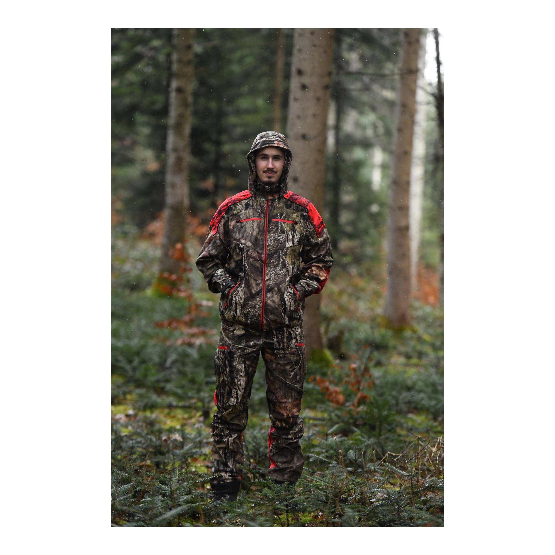 Jagd-Set Sarek 2.0 Camo /Red Blaze - Produktbild 5