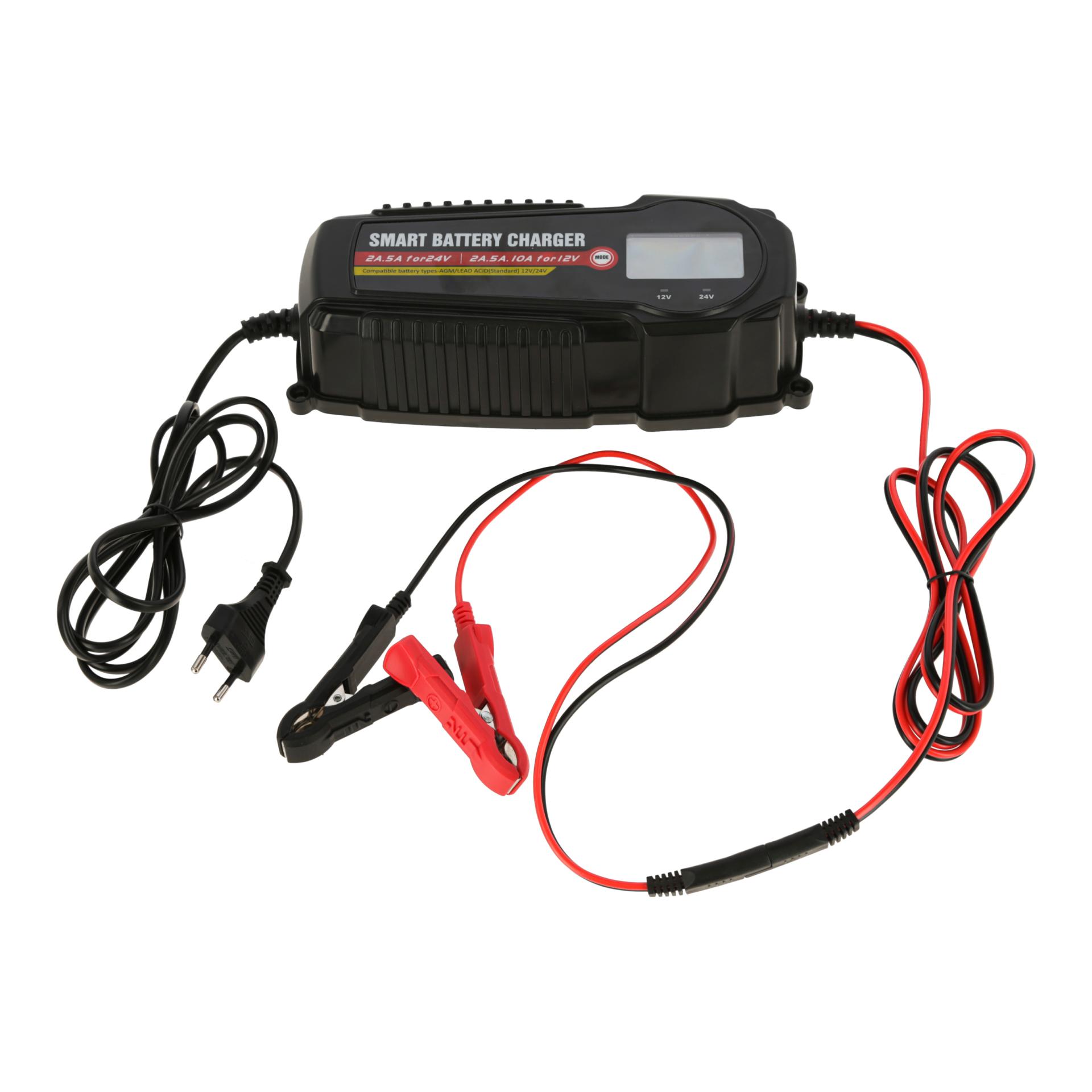 Ladegerät für 12 V mit LCD Display - Produktbild 1
