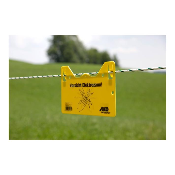 Warnschild – Vorsicht Elektrozaun! - Produktbild 3