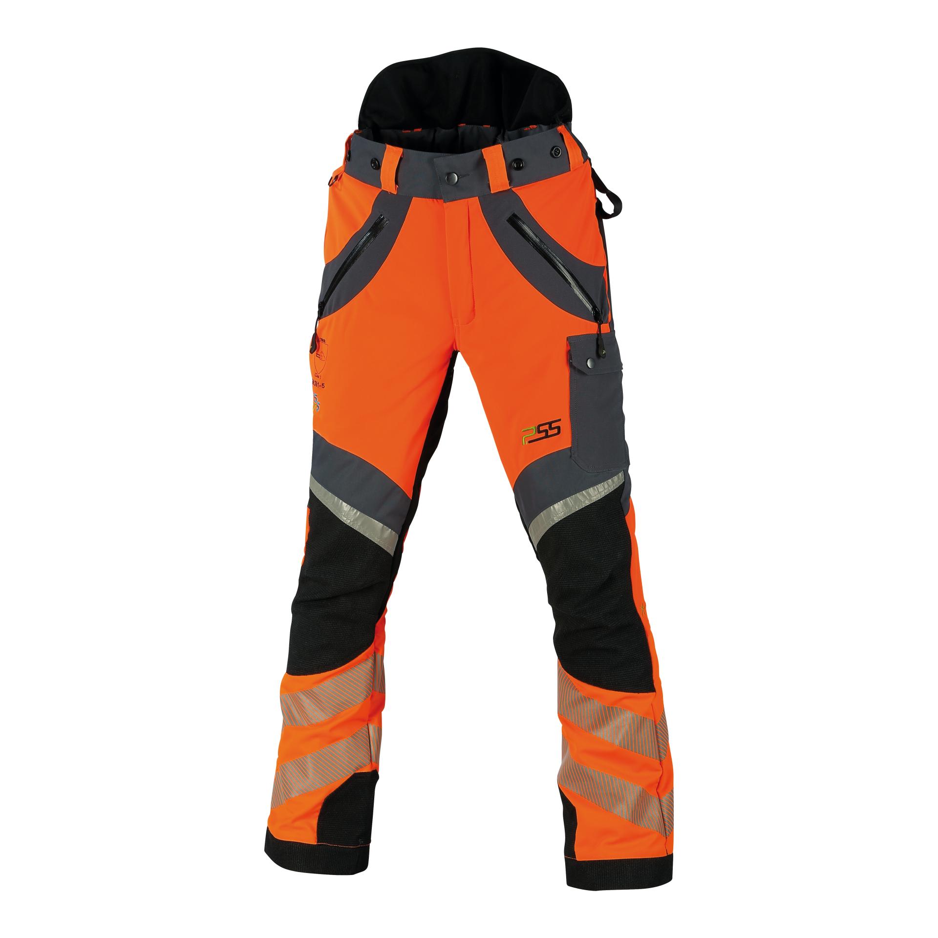 X-treme Air Schnittschutzhose EN20471 - orange/grau - Produktbild 1