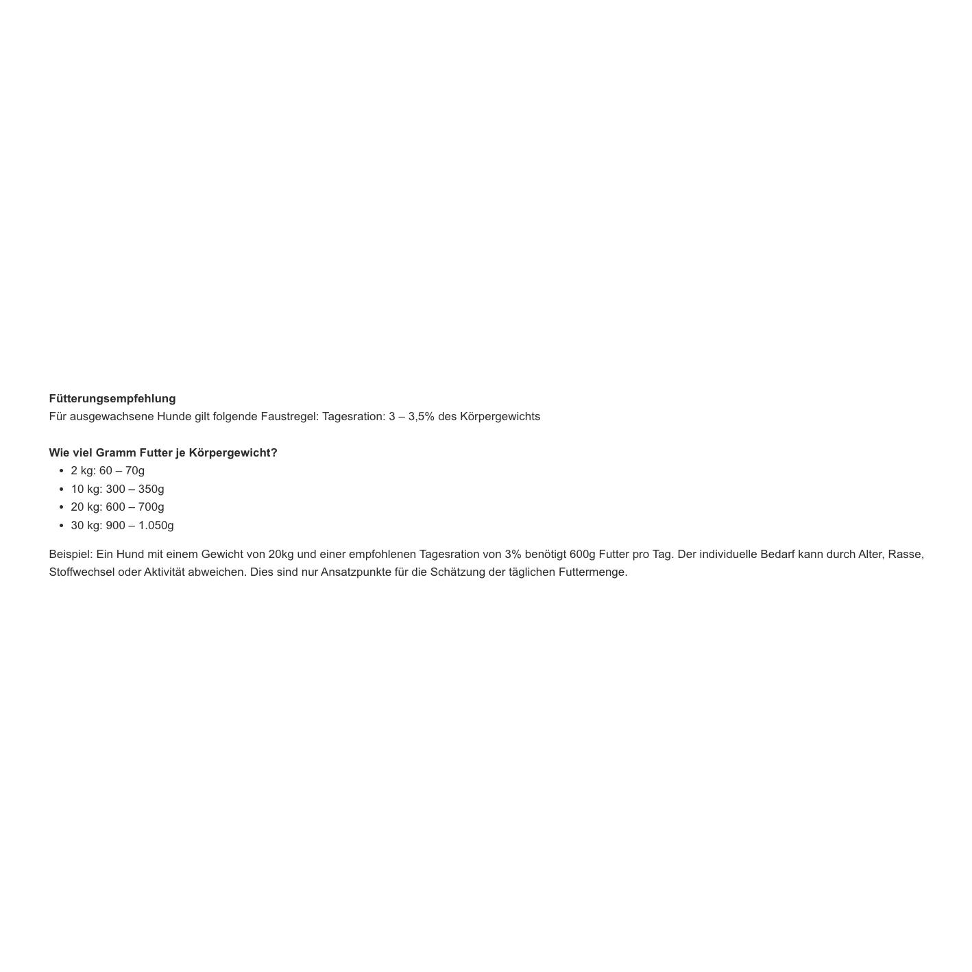 Premium Hundefutter Menue High Sensitive Pferd - Produktbild 4