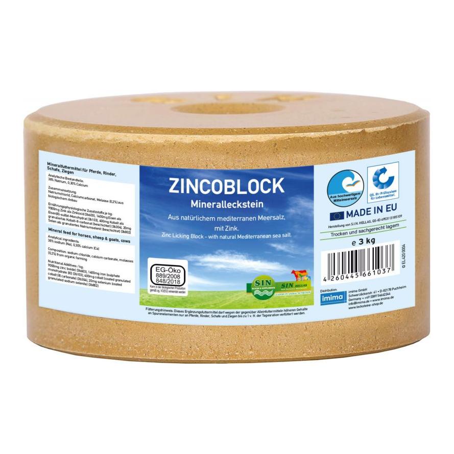 Mineralleckstein ZINCOBLOCK - Produktbild 1