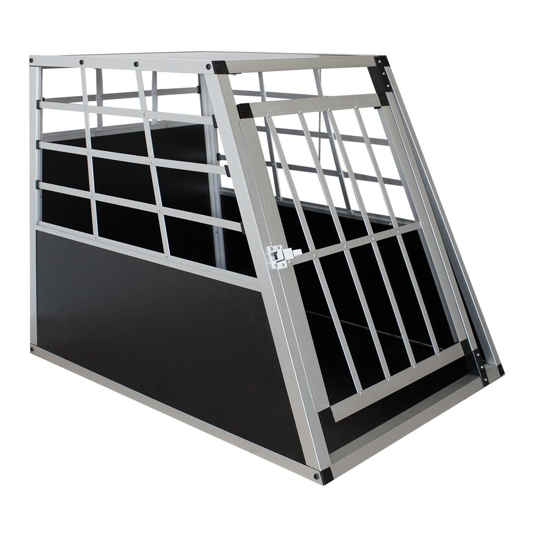 Hundetransportbox aus Aluminium Grösse L - Produktbild 1