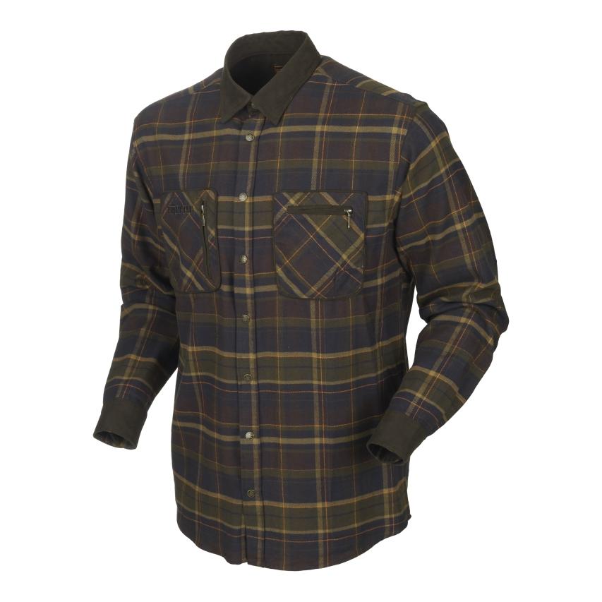 Pajala Hemd - mellow brown check - Produktbild 1