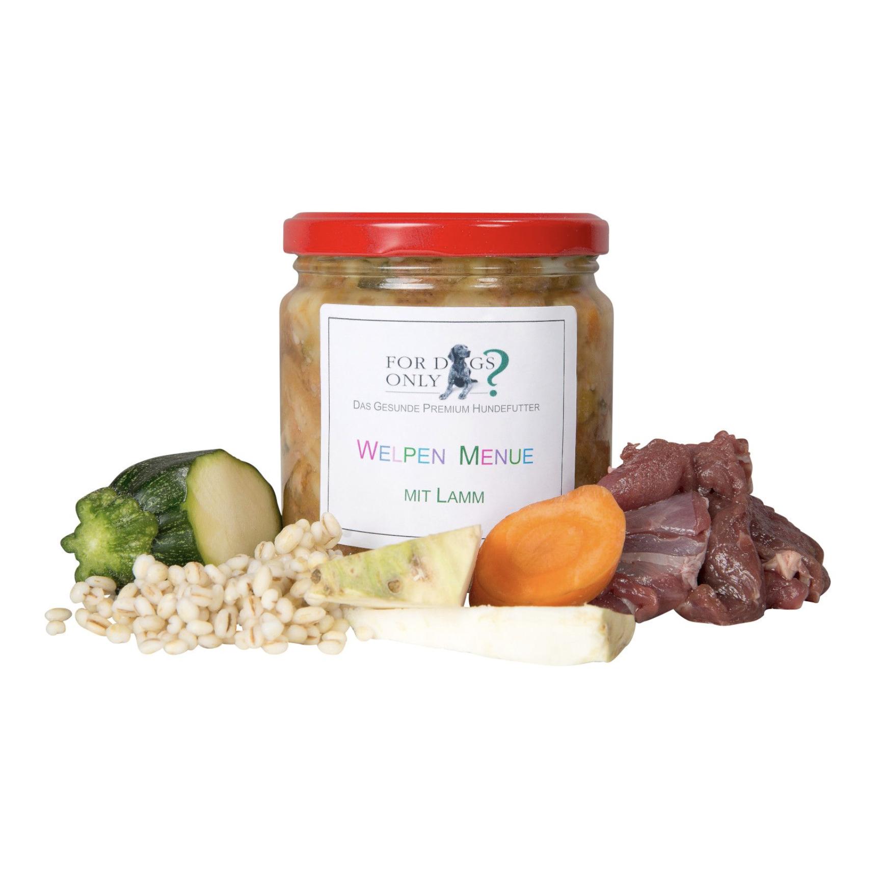 Premium Hundefutter Welpenmenue - Produktbild 1