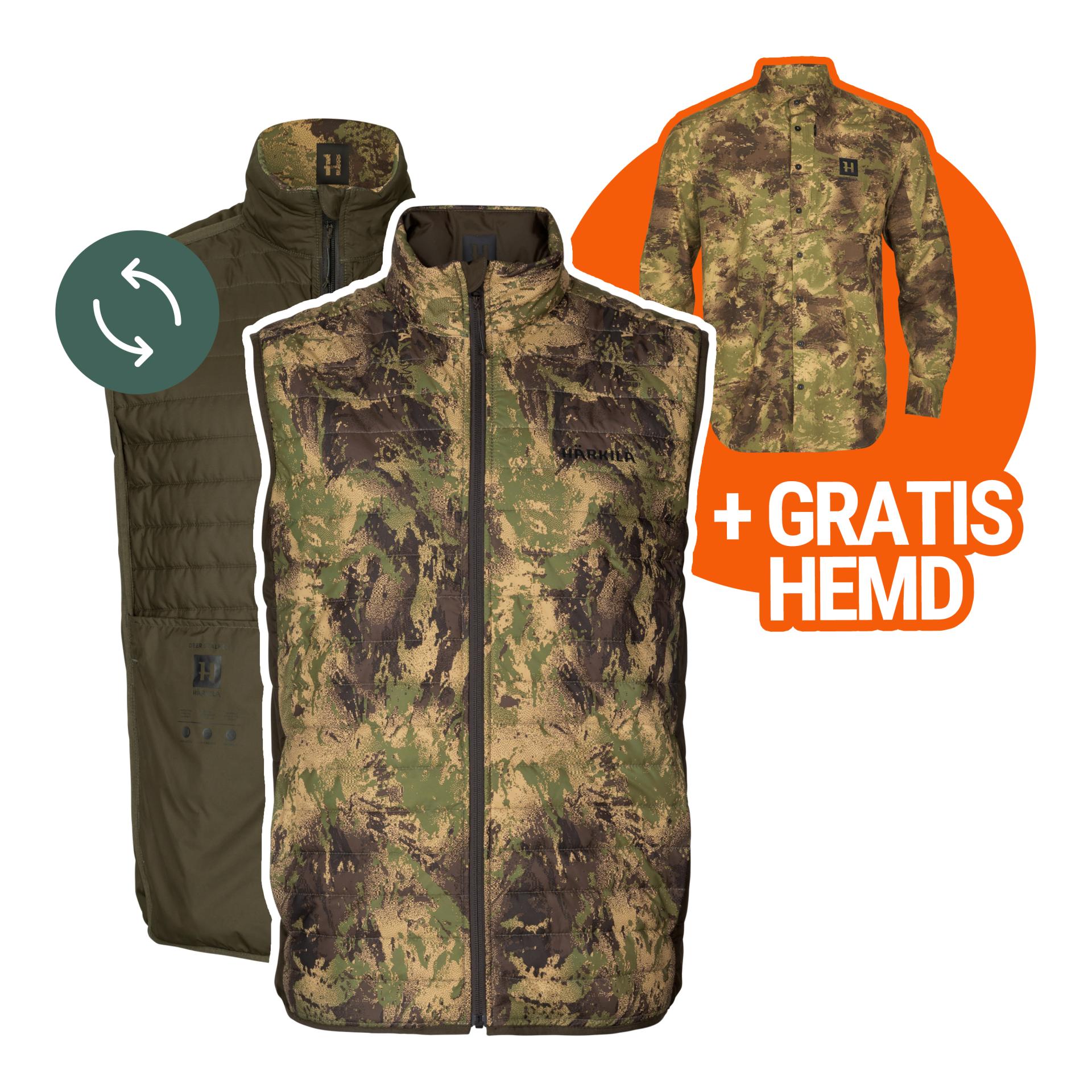 Deer Stalker Camo Set: Weste + Gratis Hemd - Produktbild 1