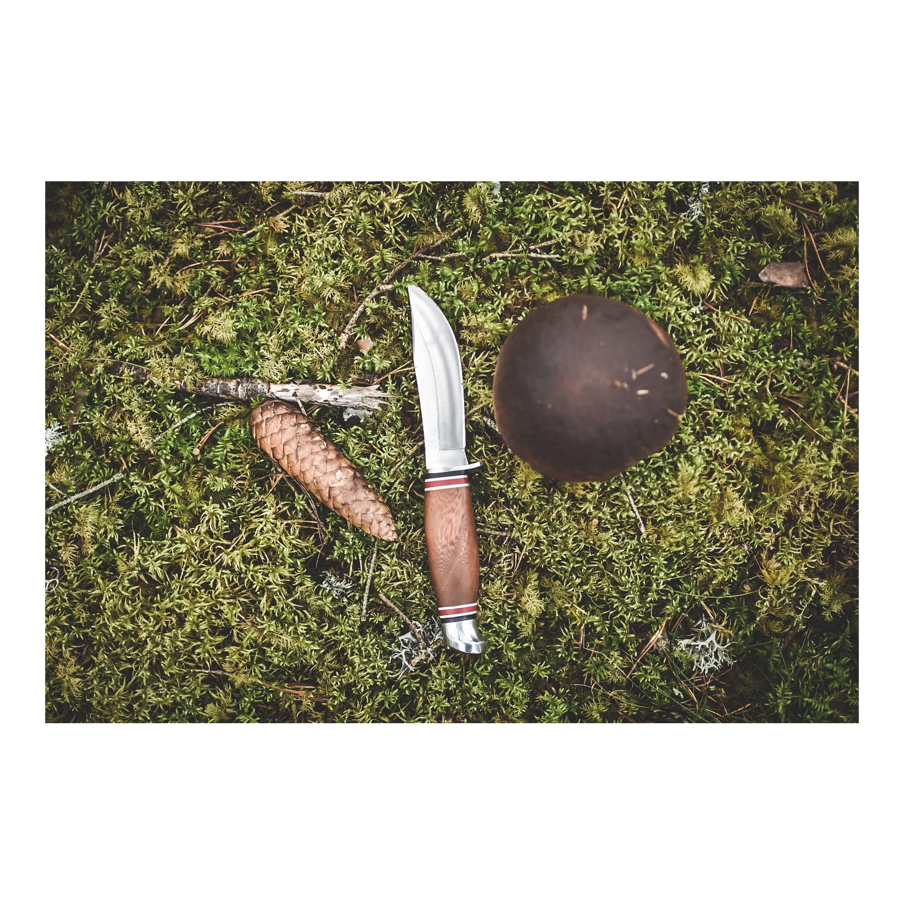 GEILO - Jagd/Outdoormesser mit Lederscheide - Produktbild 4