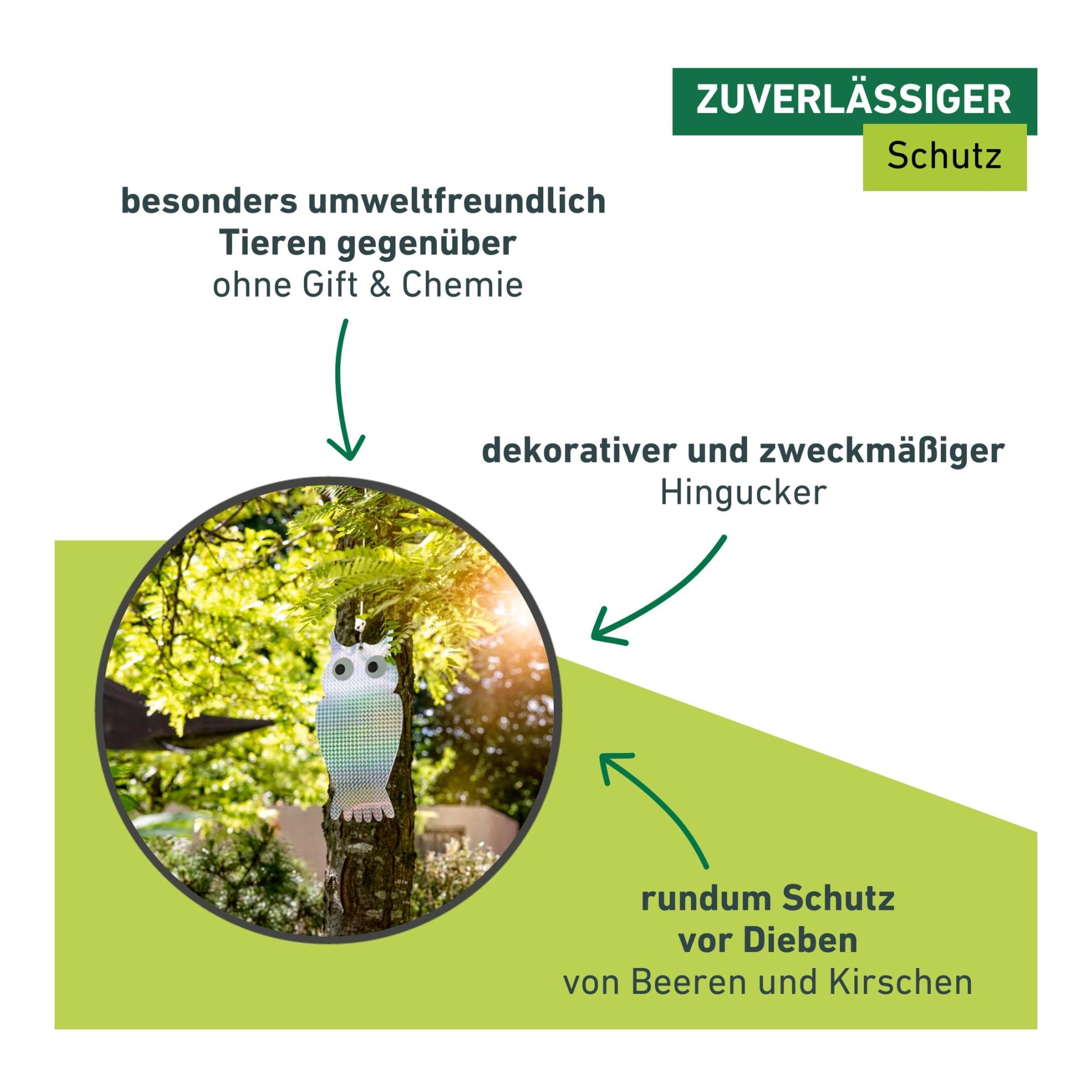 Vogel- und Wildabwehr Reflektor - Produktbild 5