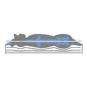 Memory-Foam Matratze - Produktbild 2