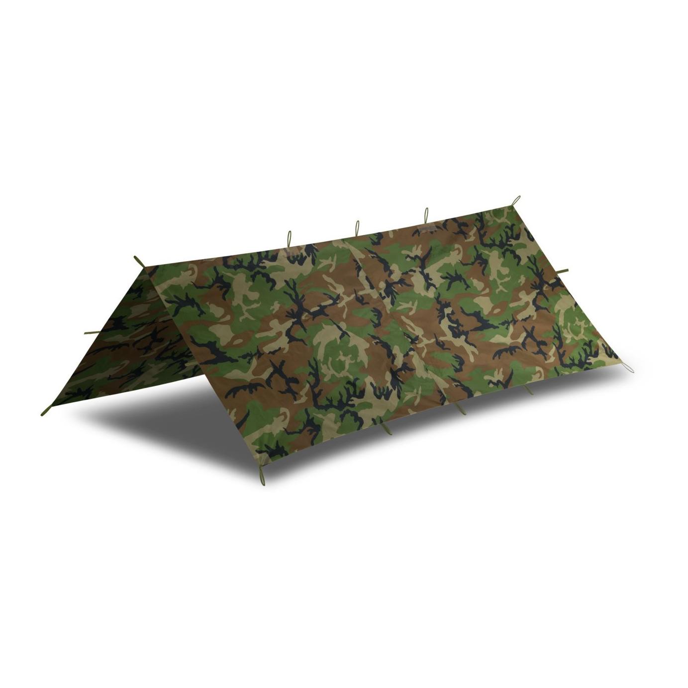 Supertarp Klein - US Woodland - Produktbild 1