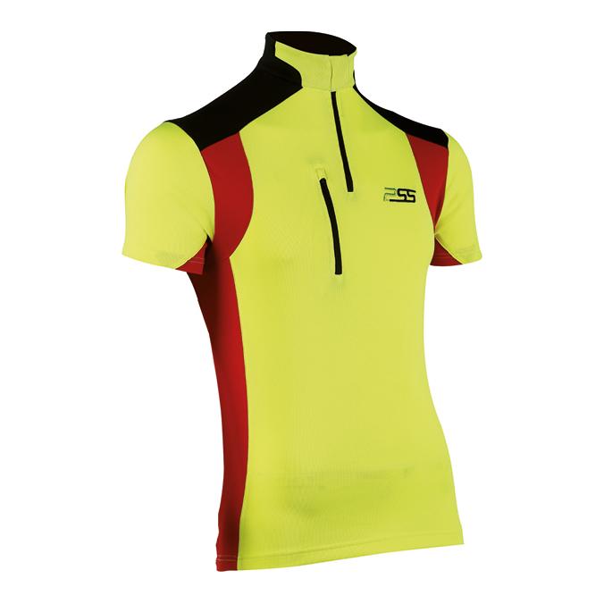 X-treme Skin Funktionsshirt kurzarm - gelb/rot - Produktbild 1