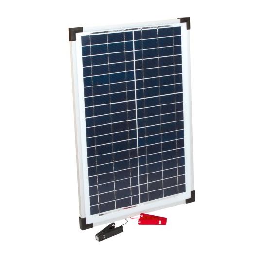 Solarmodul inkl. Halterung mit Croco-Anschluss - Produktbild 1
