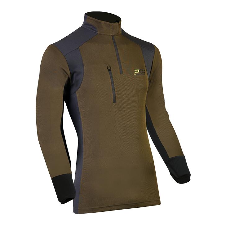 X-treme Skin Funktionsshirt langarm - grün/schwarz - Produktbild 1
