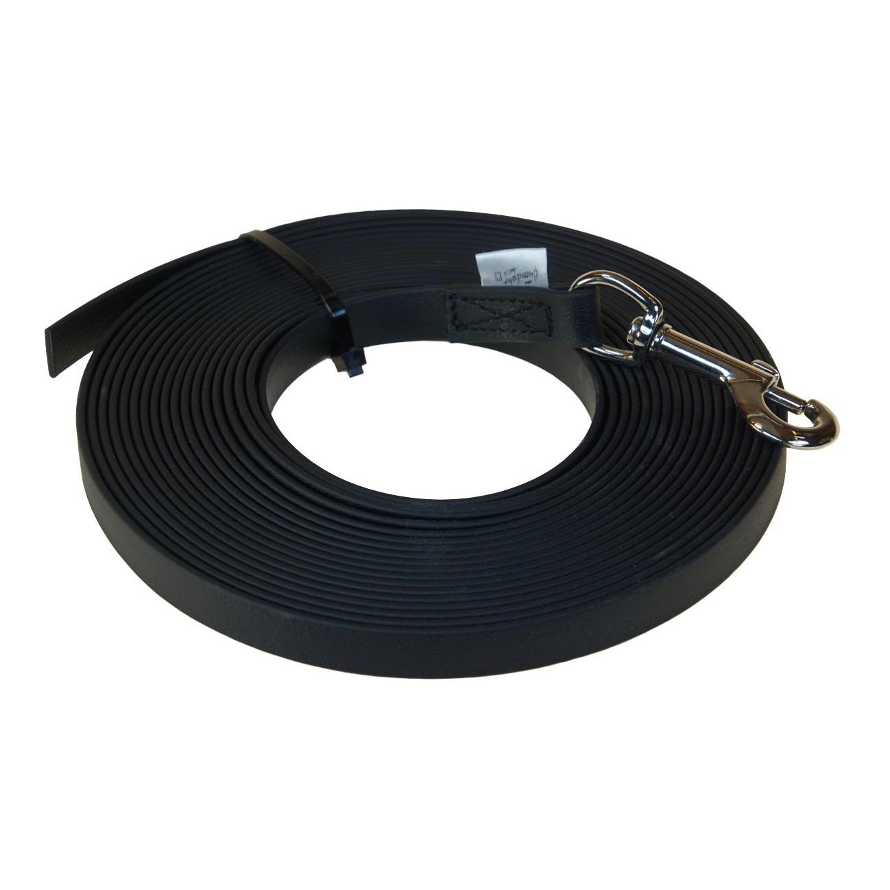 Biothan-Schleppleine 12mm - Schwarz - Produktbild 1