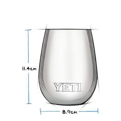 RAMBLER 10 OZ WINE TUMBLER Navy - Trinkbecher - Produktbild 3
