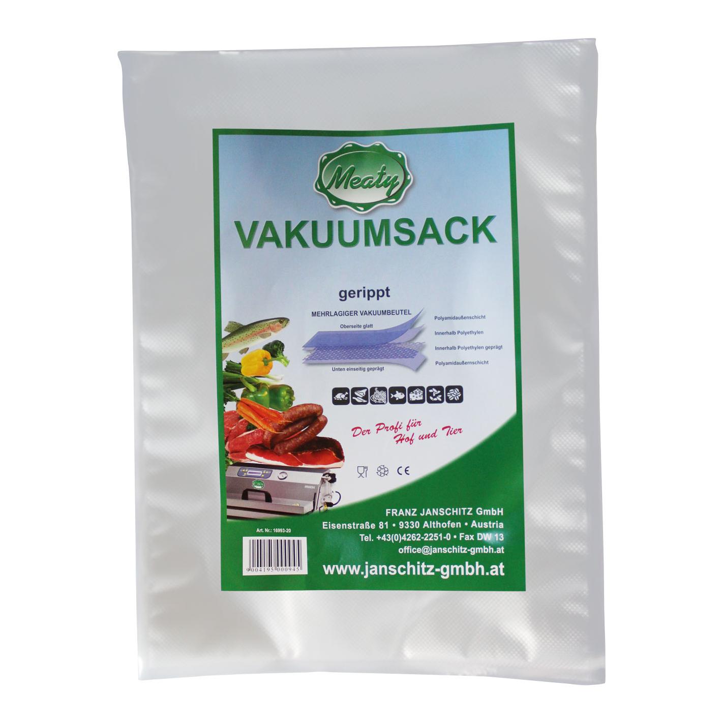 Vakuumsack gerippt 105 My 100 Stk - Produktbild 1